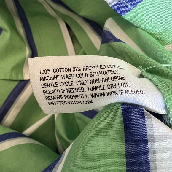 Future Collective with Reese Blutstein Women's Striped Button Down - Large - NWT - Picture 5 of 9